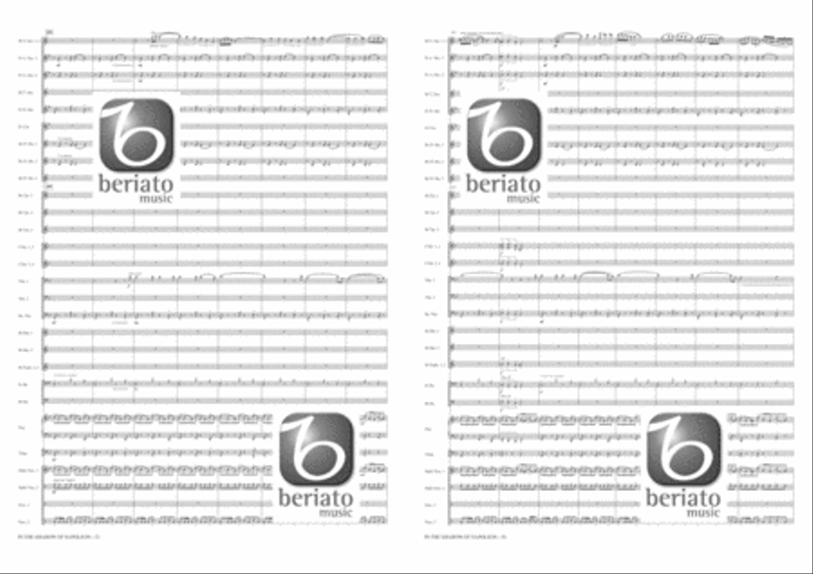In the Shadow of Napoleon Fanfare Band scores gallery preview page 18