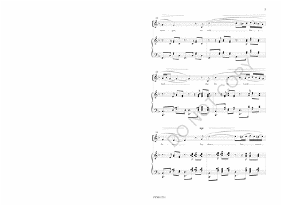 Away in a Manger Choir scores gallery preview page 6