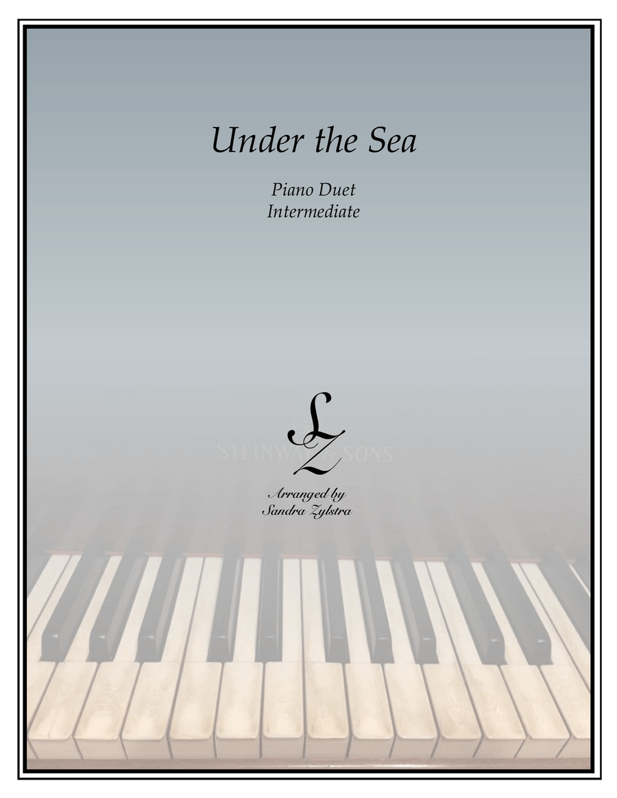 Under The Sea 1 Piano, 4-Hands scores gallery preview page 1