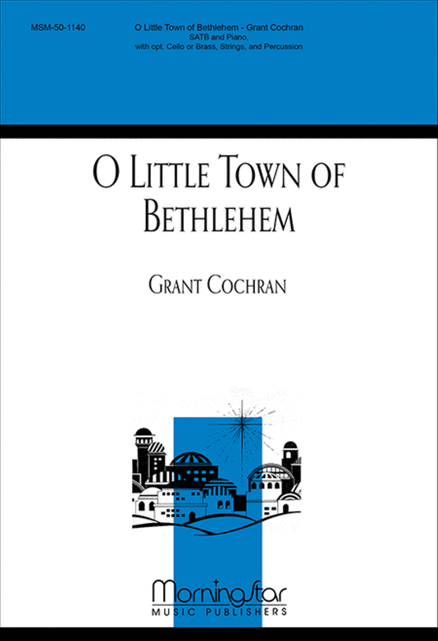 O Little Town of Bethlehem 4-Part scores gallery preview page 1