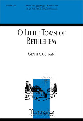 Book cover for O Little Town of Bethlehem (Choral Score)
