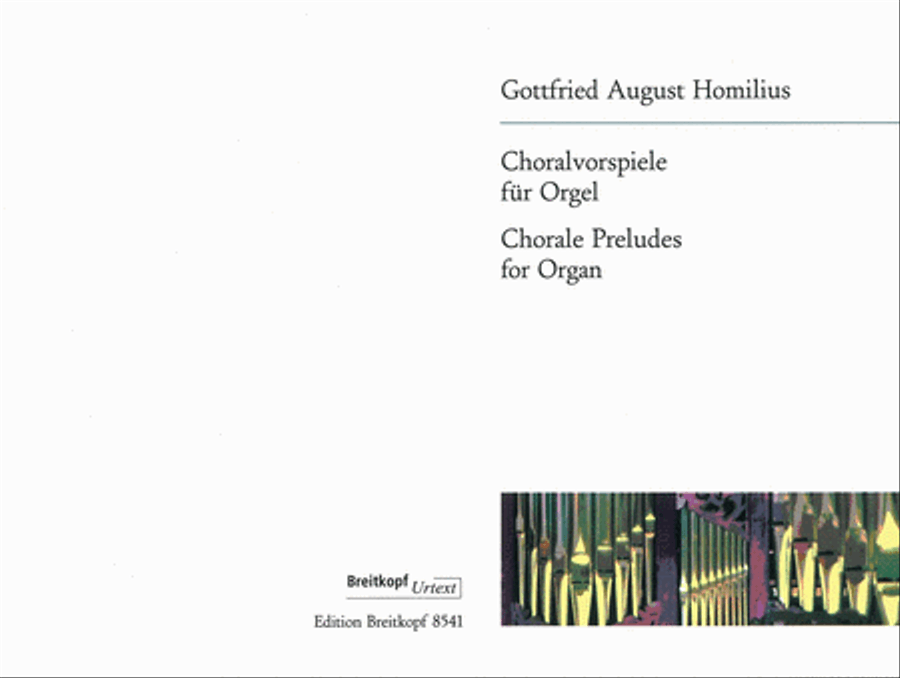 Chorale Preludes Organ scores gallery preview page 1