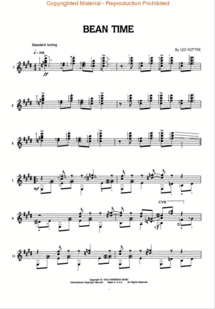 Eight Songs Acoustic Guitar scores gallery preview page 2