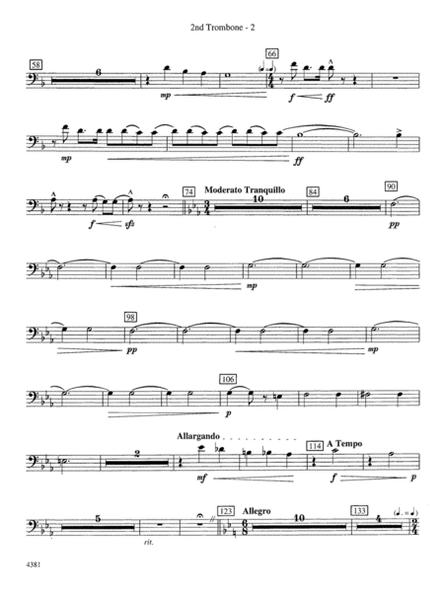 Variations on a Nautical Hymn: 2nd Trombone
