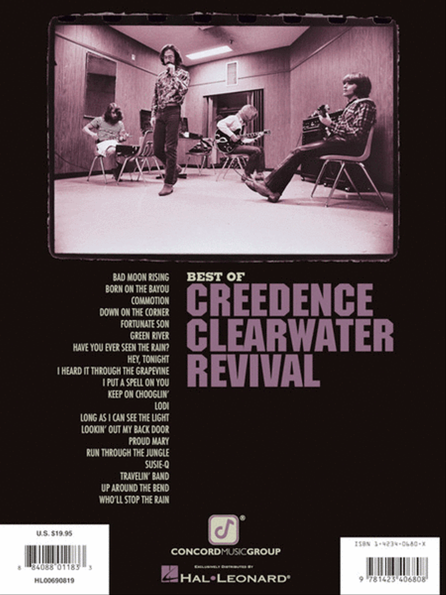 Best of Creedence Clearwater Revival Electric Guitar scores gallery preview page 6