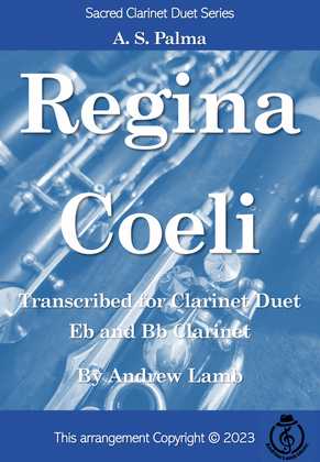 Book cover for Regina Coeli (Palma arr. for Clarinet Eb-Bb Duet)
