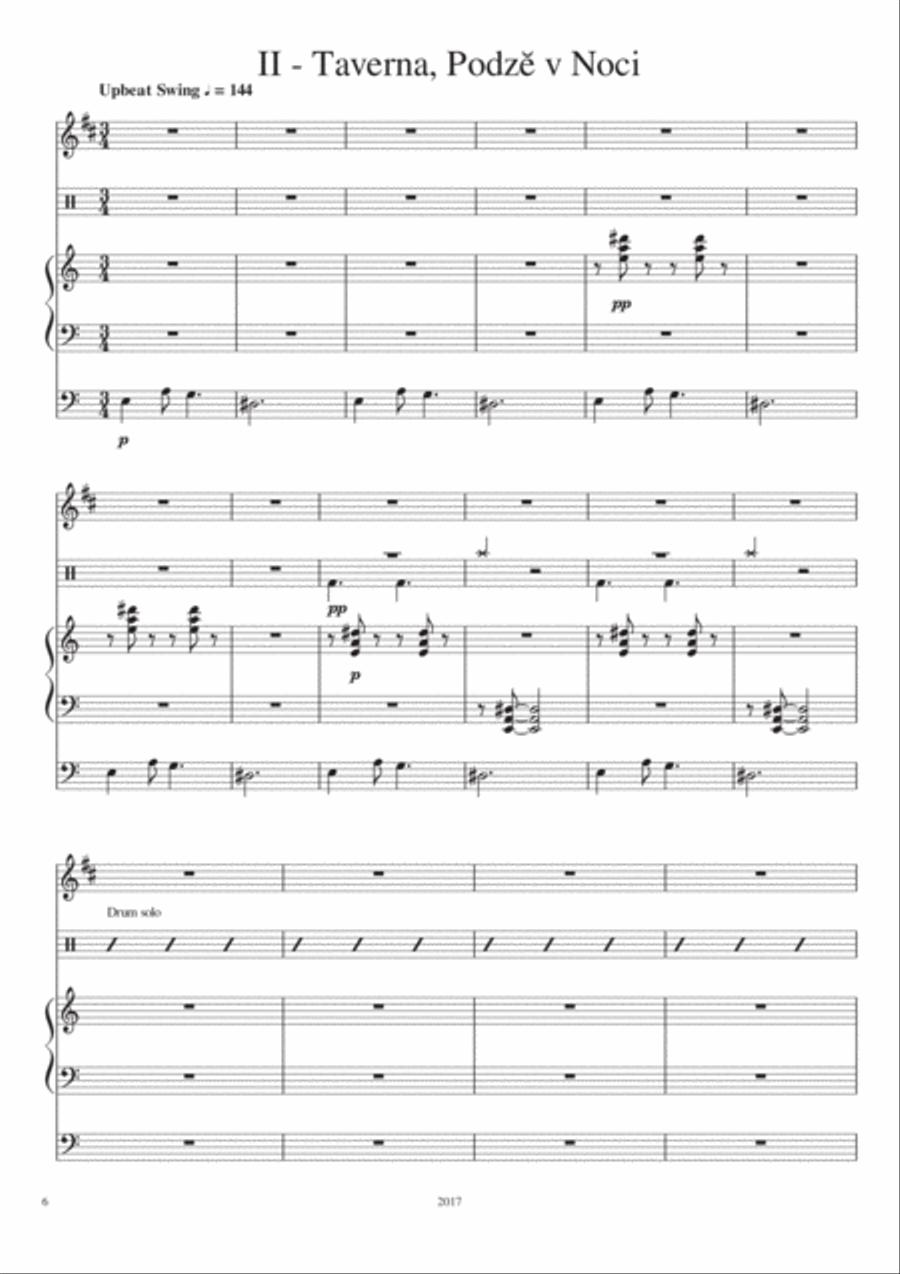 Bohemian Dances Small Ensemble scores gallery preview page 6
