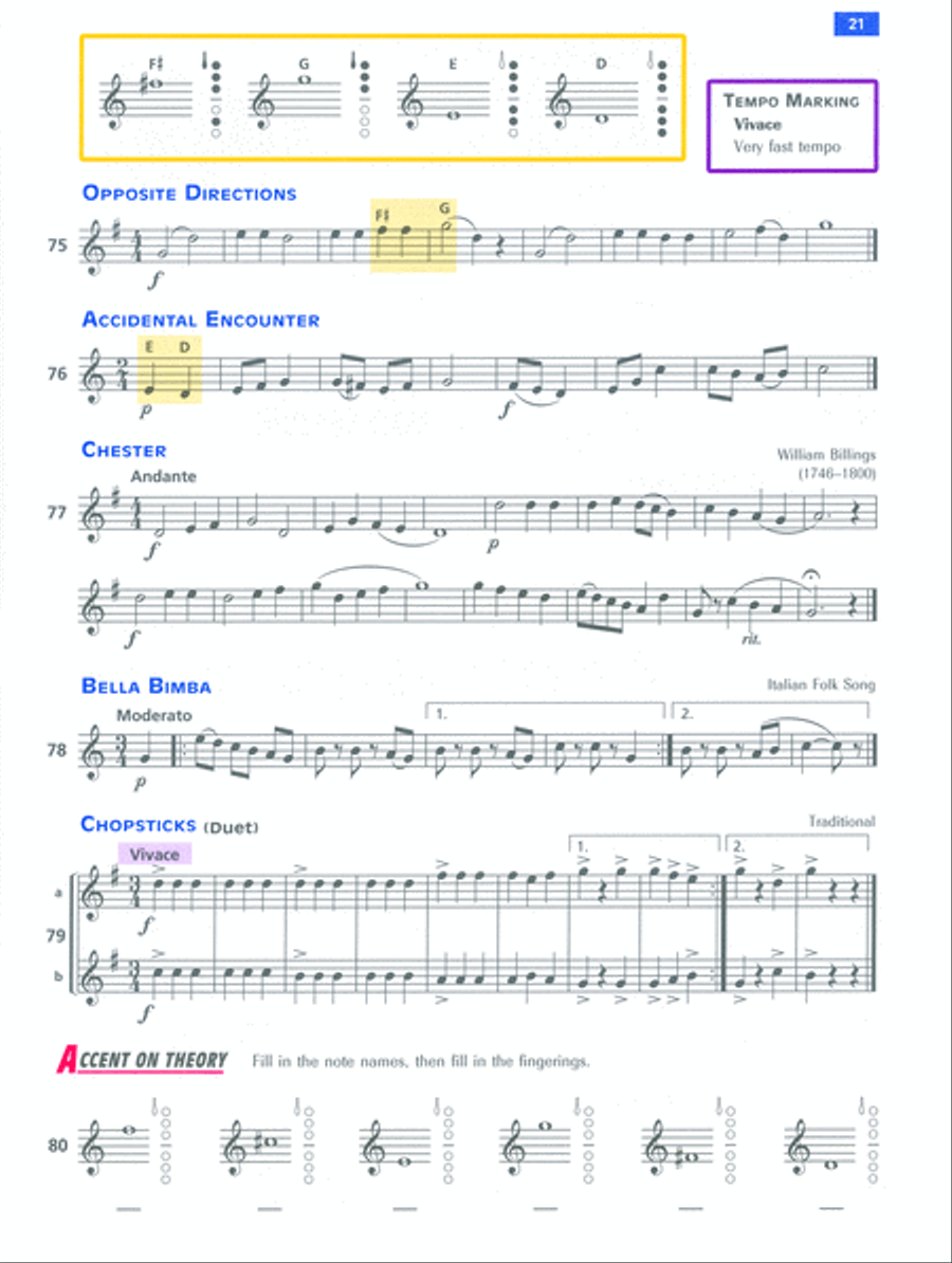 Accent on Achievement, Book 1 Concert Band Methods scores gallery preview page 2