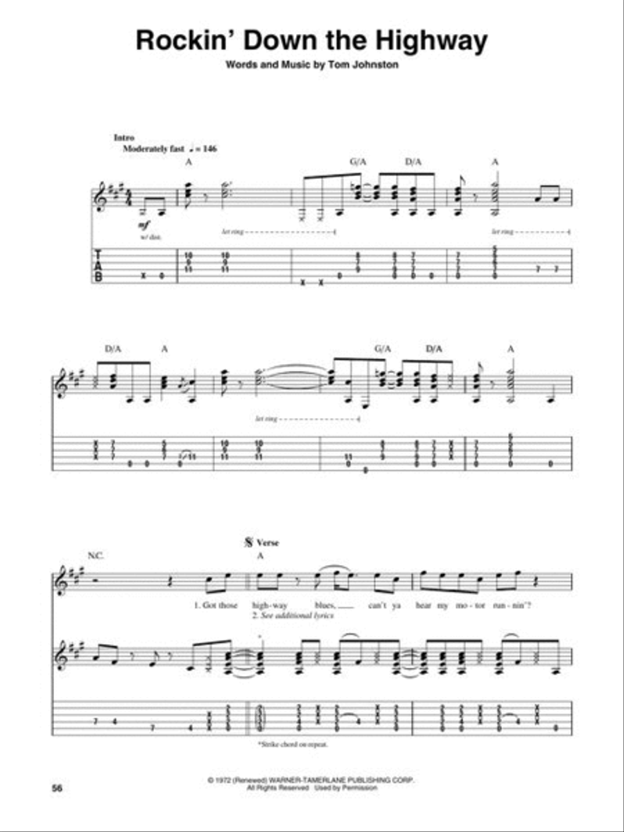 The Doobie Brothers The Doobie Brothers Electric Guitar scores gallery preview page 7