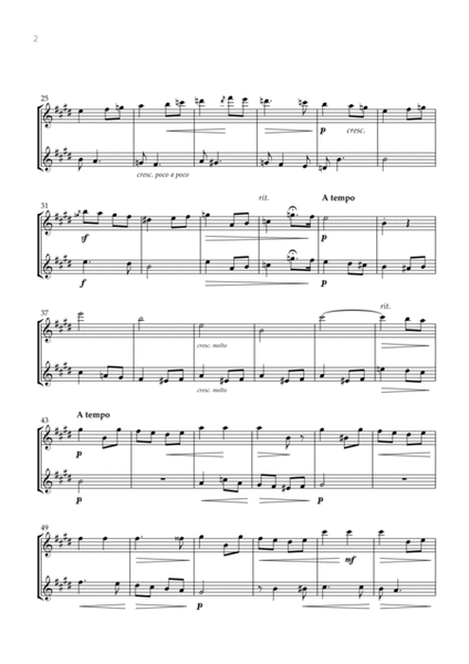 Salut D’amour (Flute Duet) - Edward Elgar image number null