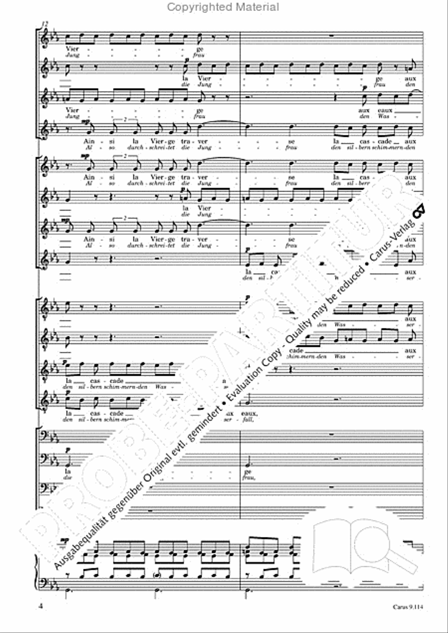 Trois Fragments de son Trois Fragments de son Choir scores gallery preview page 5