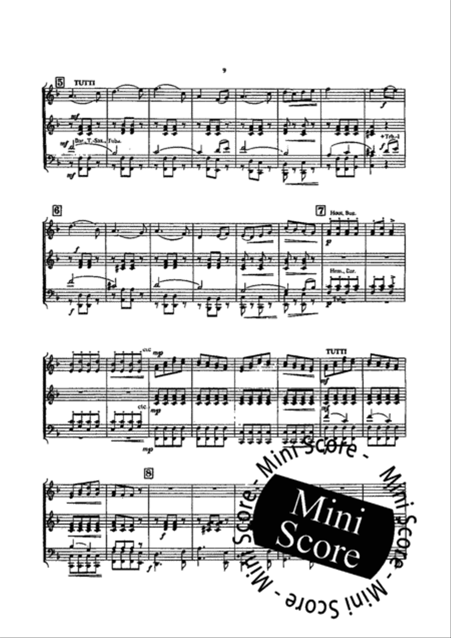 Scenes from the Countryside Concert Band scores gallery preview page 13