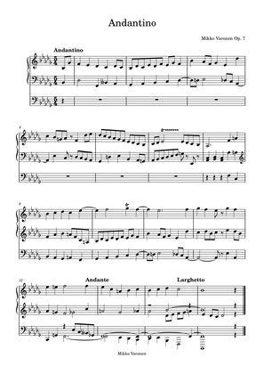 Op. 7 "Andantino"