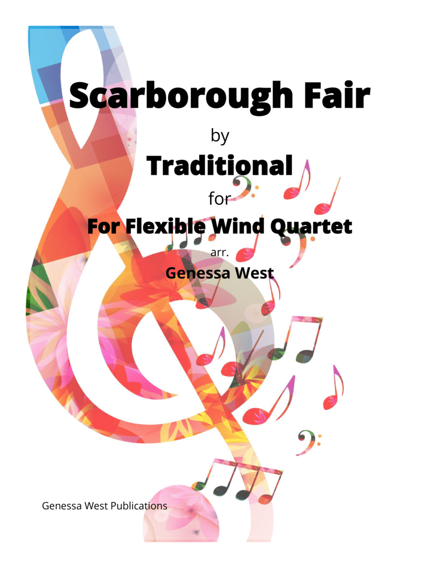 Scarborough Fair For a Flexible Combination Of Four Wind Instruments Woodwind Quartet scores gallery preview page 1