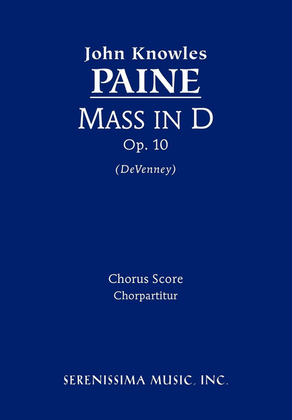 Book cover for Mass in D minor, Op.10