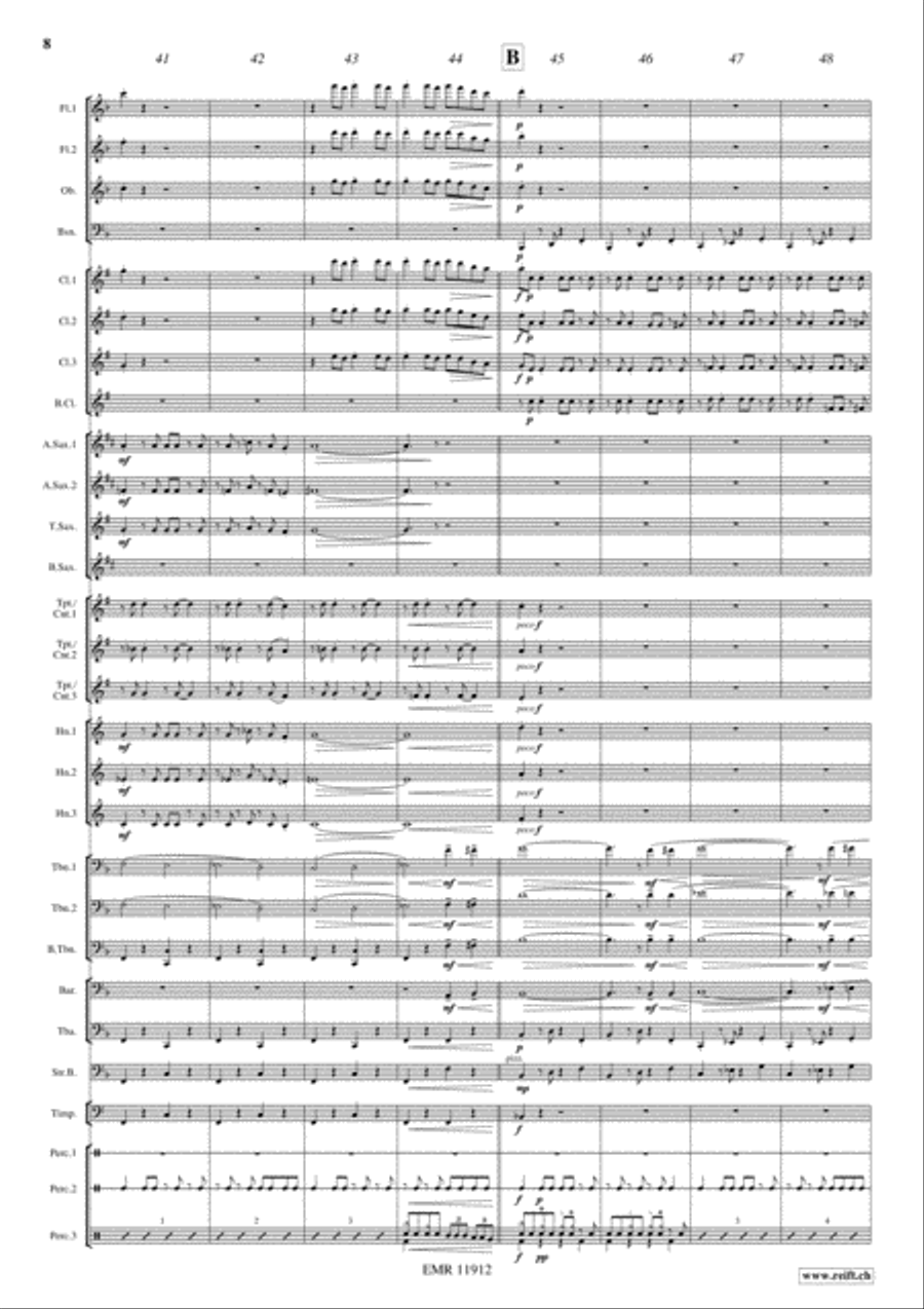 La Dolce Vita Concert Band scores gallery preview page 9