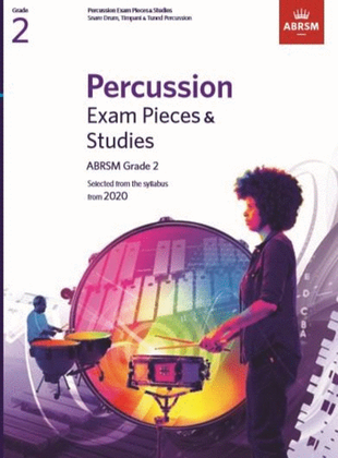 Percussion Exam Pieces & Studies, ABRSM Grade 2