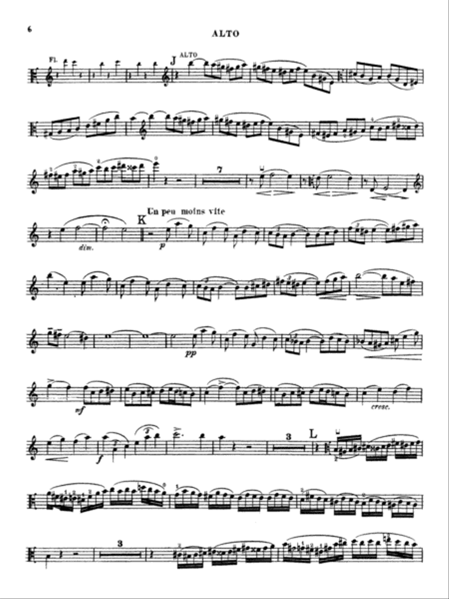 Saint-Saëns: Cello Concerto, Op. 33 (Transcribed) Viola scores gallery preview page 6