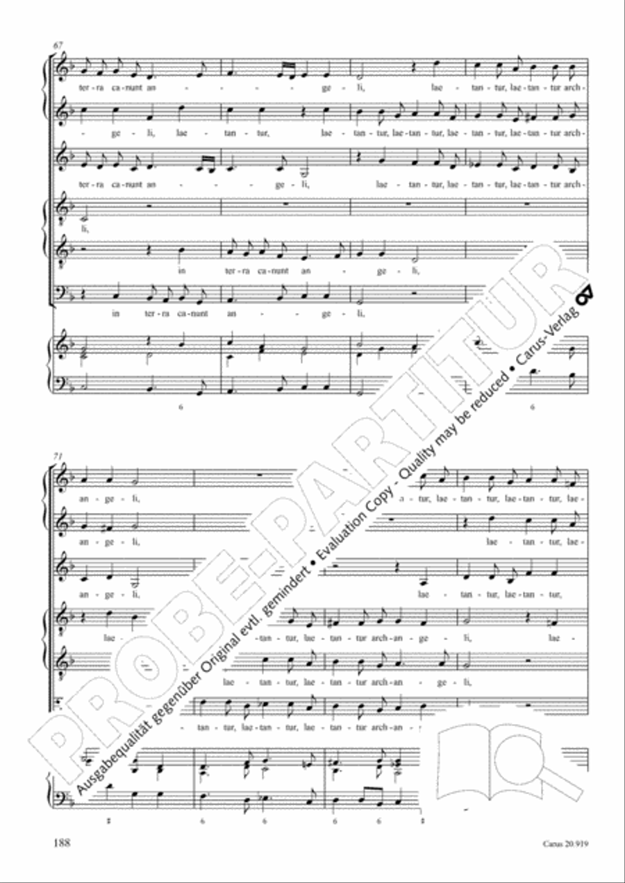 Opera varia I. Works with 1-7 parts (Complete edition, vol. 19) [Werke mit 1-7 obligaten Stimmen] Score scores gallery preview page 245