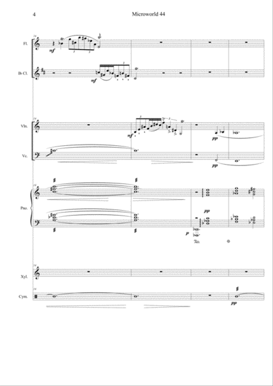 Microworld 44 Small Ensemble scores gallery preview page 4