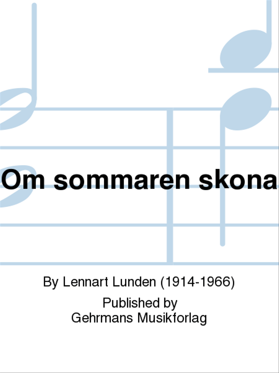 Om sommaren skona SSA scores gallery preview page 1