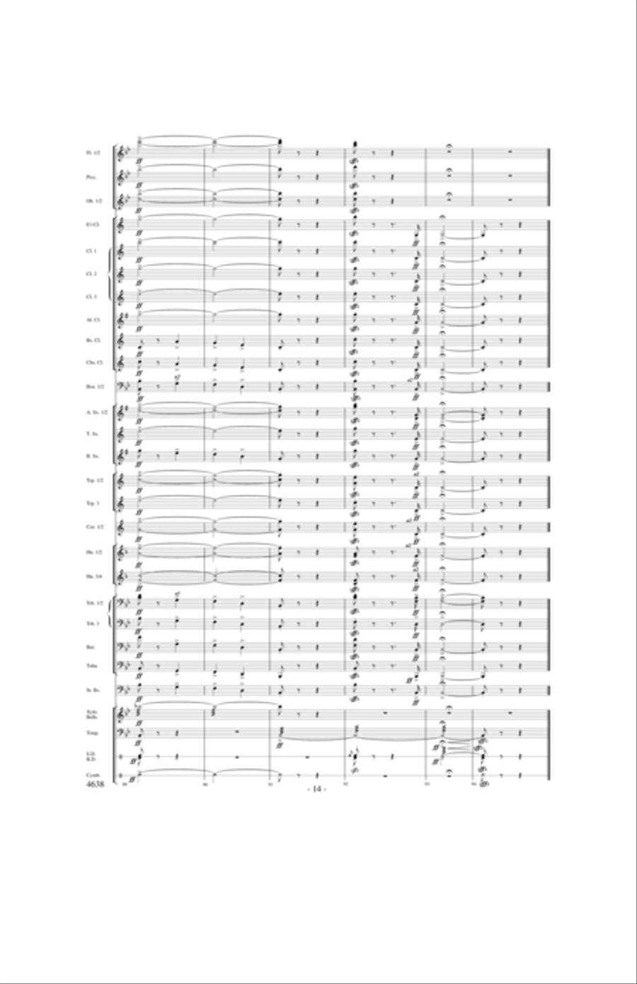 Clear Track Polka Concert Band scores gallery preview page 13