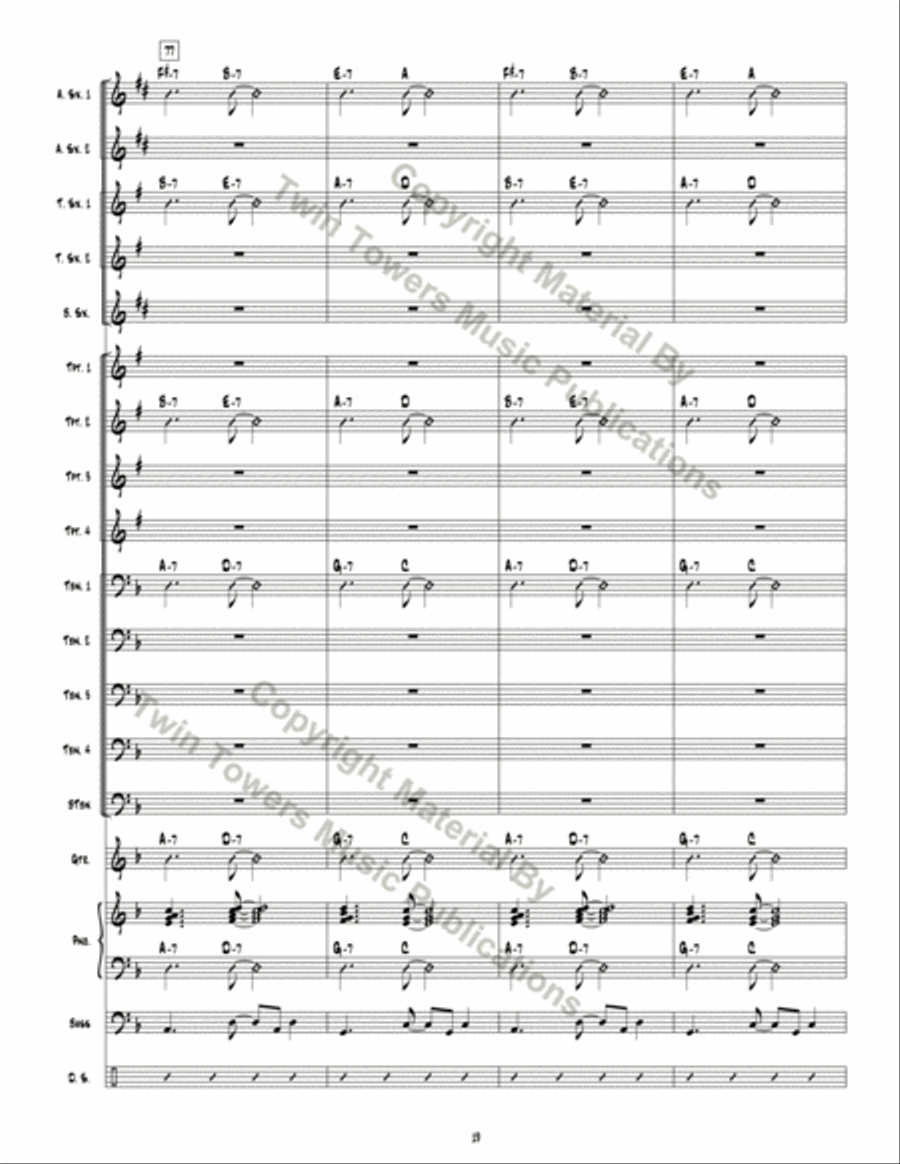 Far Out Far Out Jazz Ensemble scores gallery preview page 20