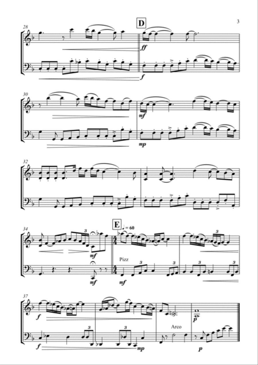 At Last At Last String Duet scores gallery preview page 5