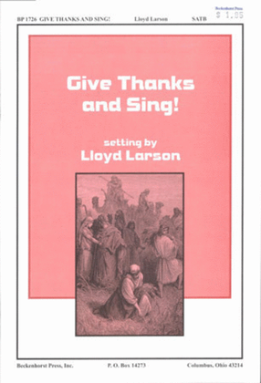 Book cover for Give Thanks and Sing!