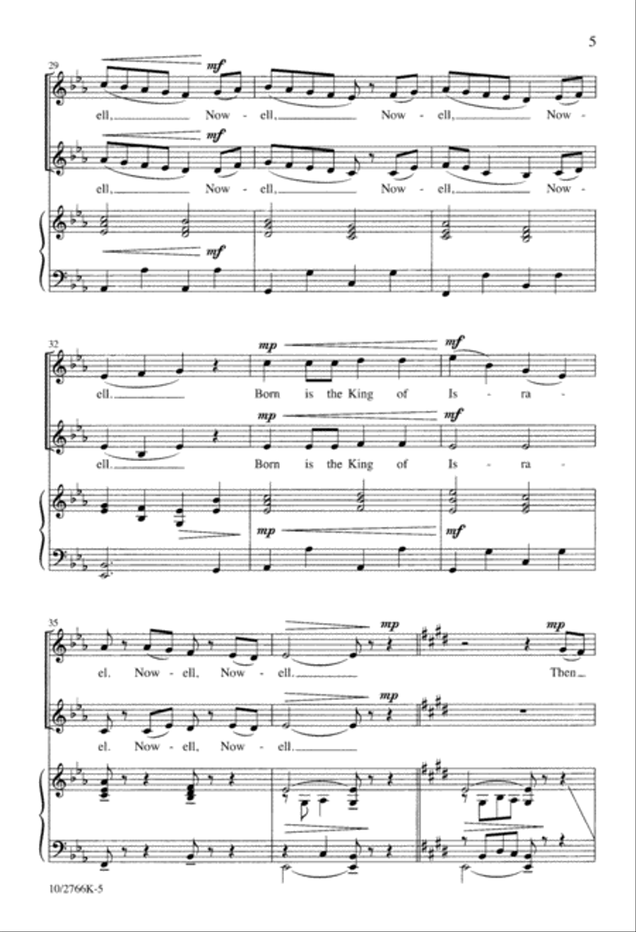 The First Nowell The First Nowell 2-Part scores gallery preview page 5