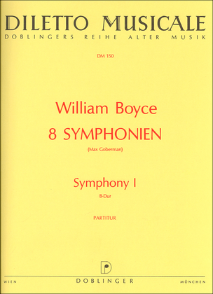 Book cover for Symphony I B-Dur