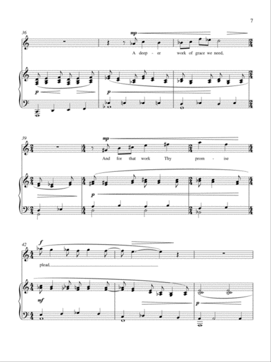 In Closer Bonds of Love to Thee Soprano Voice scores gallery preview page 6