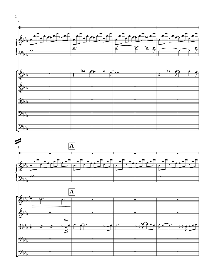 Into The Unknown Into The Unknown String Orchestra scores gallery preview page 2