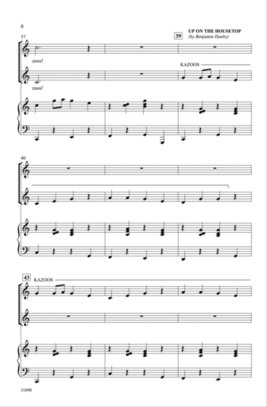Kris Kringle's Kazoos Kris Kringle's Kazoos Choir scores gallery preview page 5