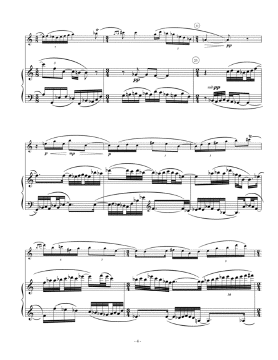 Soliloquy and Rondo Soliloquy and Rondo Flute Solo scores gallery preview page 4