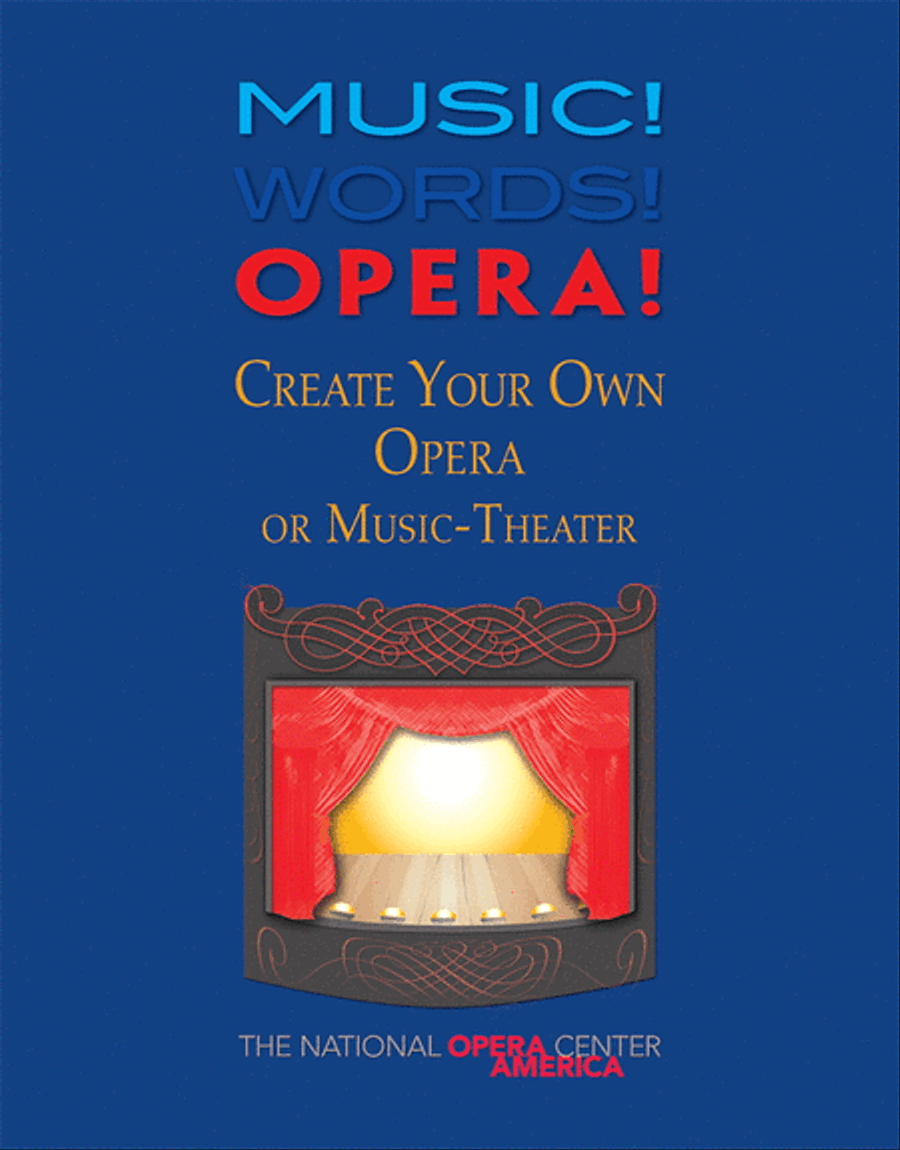 Music! Words! Opera! Create Your Own Opera or Music-Theater Collection / Songbook scores gallery preview page 1