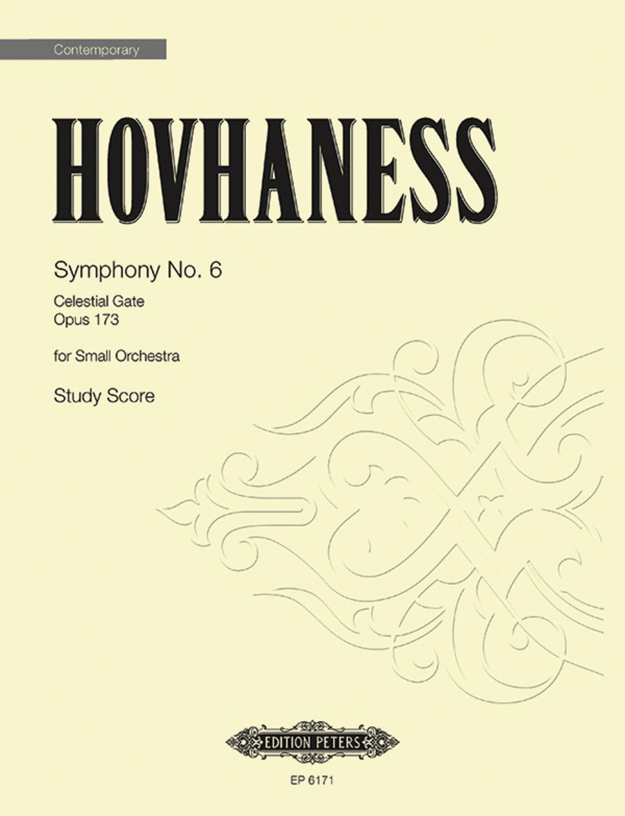 Symphony No. 6 Op. 173 (Celestial Gate) Orchestra scores gallery preview page 1