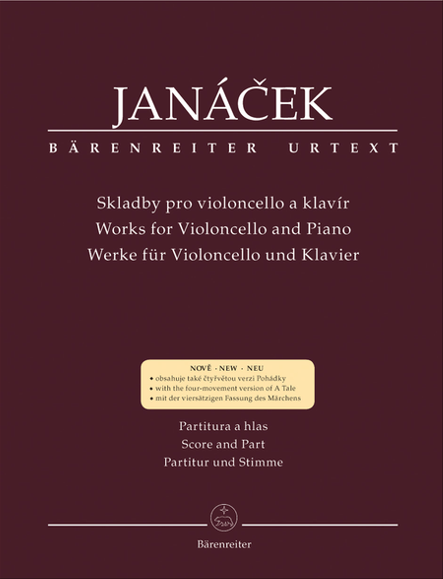 Works for Violoncello and Piano Piano Accompaniment scores gallery preview page 1