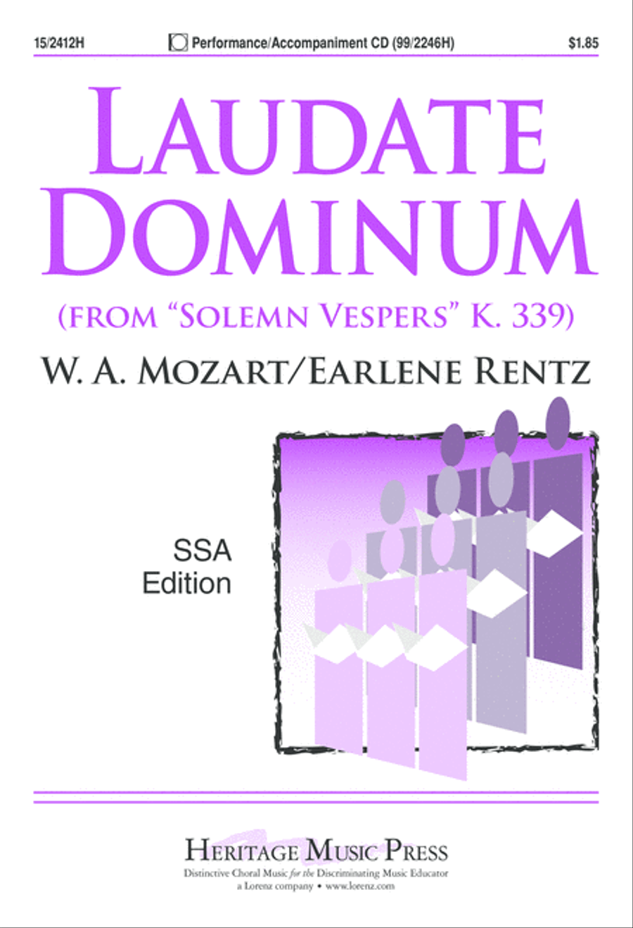 Laudate Dominum SSA scores gallery preview page 1