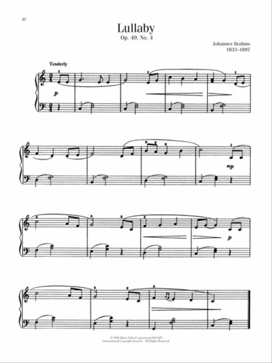 The Most Famous Classical Music for Easier Piano Piano Solo scores gallery preview page 6