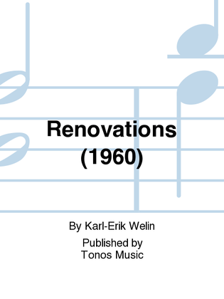 Renovations (1960)