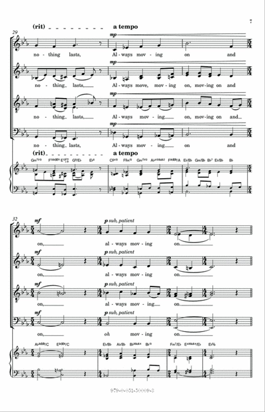 World O World (Simplified version) Divisi scores gallery preview page 5