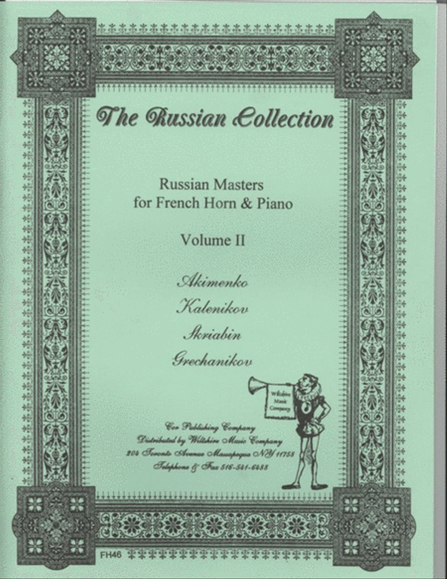 The Russian Collection - Volume II Horn scores gallery preview page 1