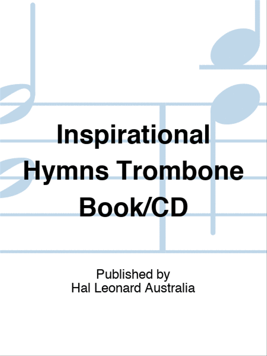 Inspirational Hymns Trombone Book/CD Trombone scores gallery preview page 1
