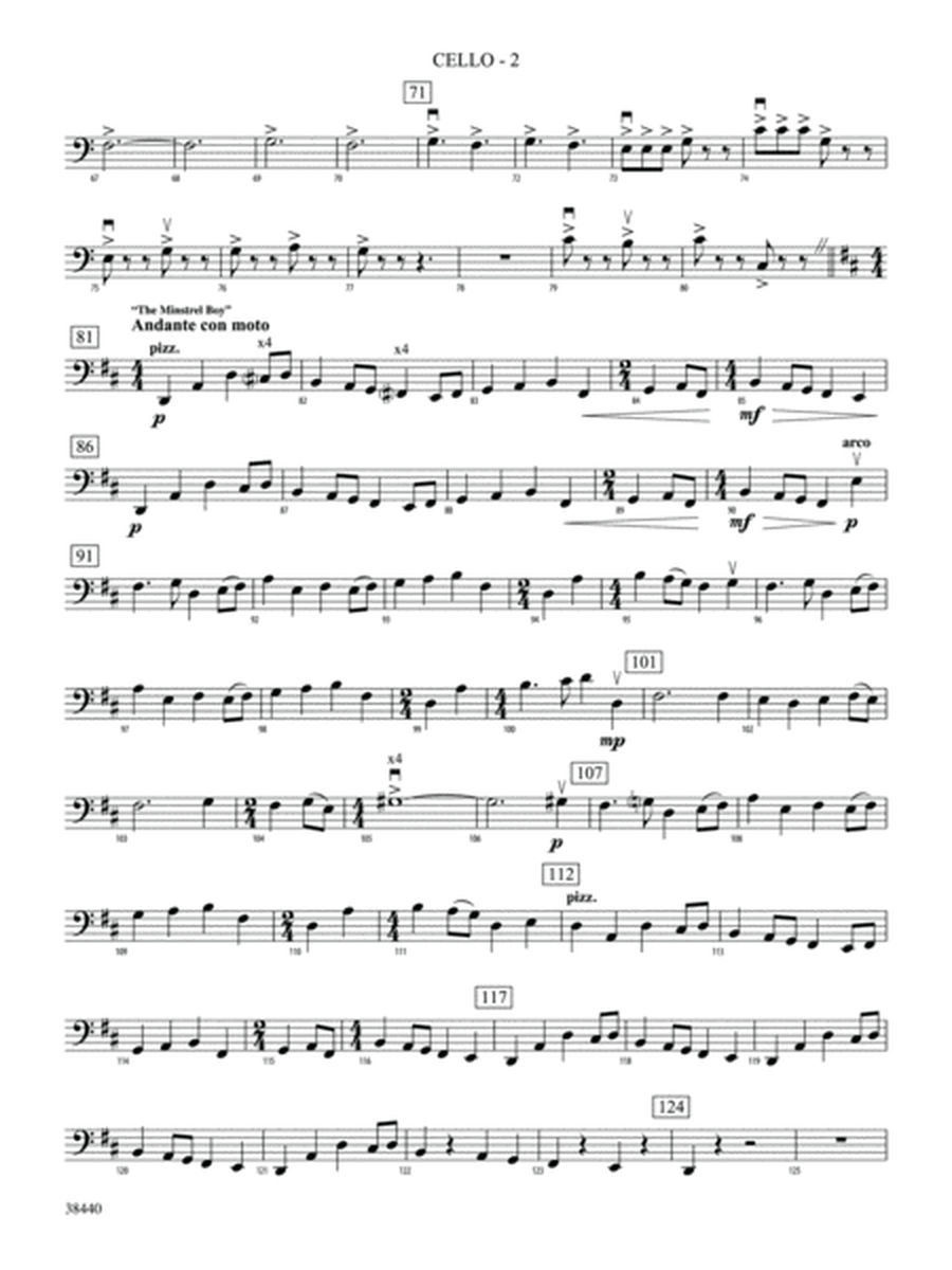 Leroy Anderson's Irish Suite, Part 1 (Themes from): Cello