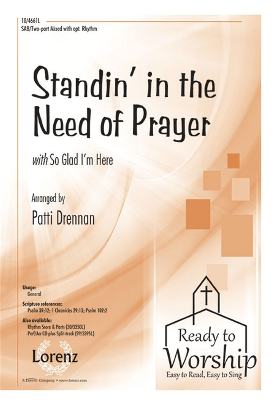 Standin' in the Need of Prayer image number null