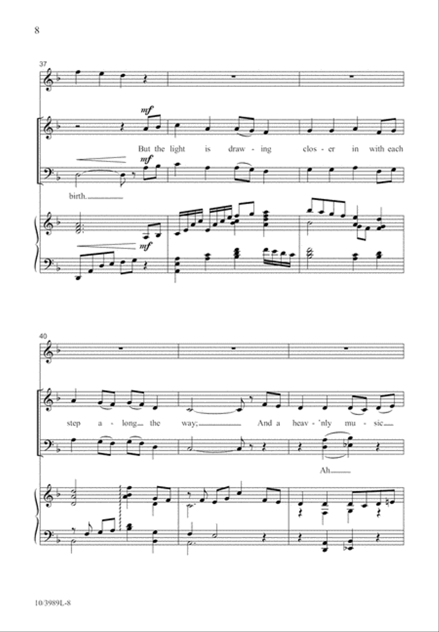 The Advent Road 4-Part scores gallery preview page 9
