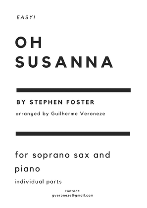 Oh Susanna (Soprano sax + piano)