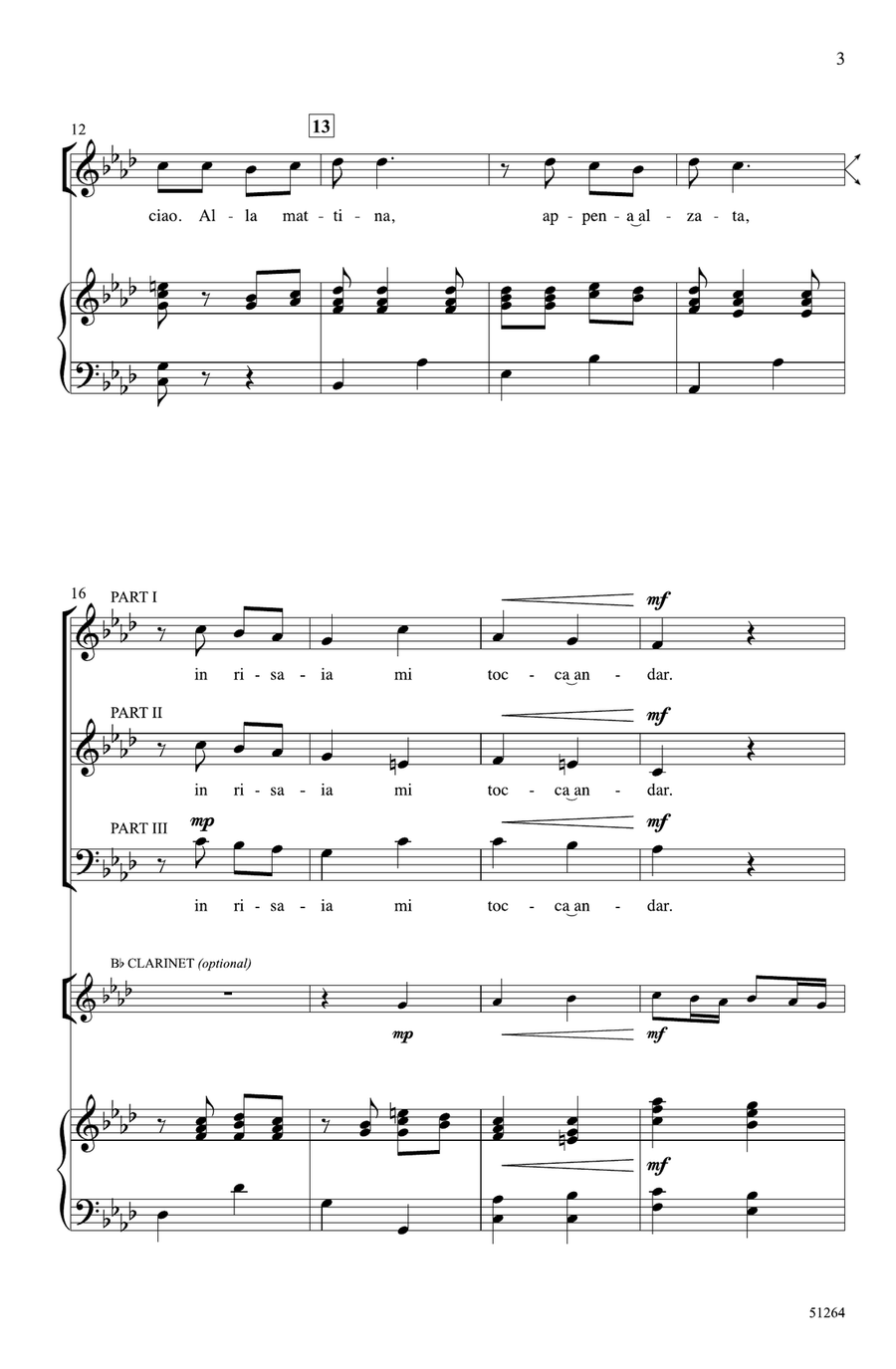Bella Ciao Bella Ciao Choir scores gallery preview page 2