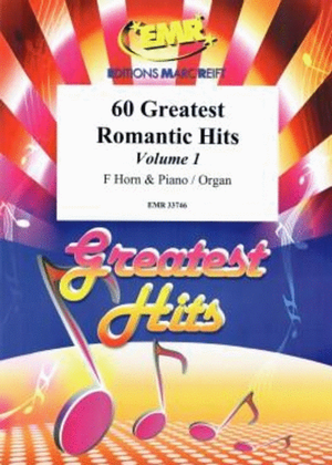 Book cover for 60 Greatest Romantic Hits Volume 1